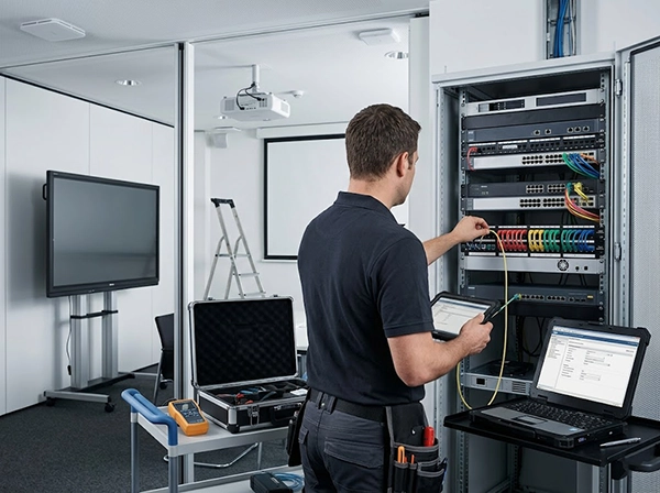 Montaż infrastruktury informatycznej i szaf serwerowych